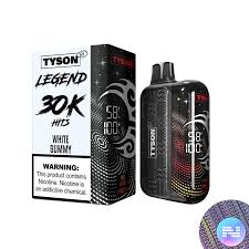tyson - tyson 30k puff 5pack white gummy